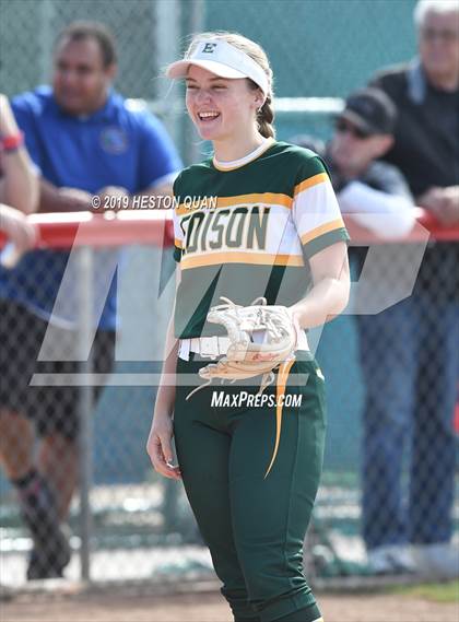Thumbnail 1 in Edison @ Los Alamitos (Game 1) photogallery.