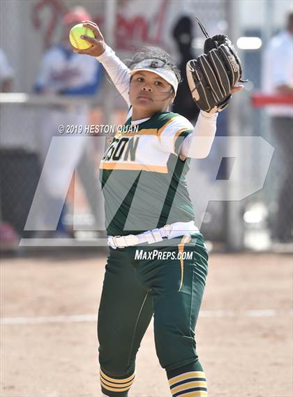 Thumbnail 1 in Edison @ Los Alamitos (Game 1) photogallery.