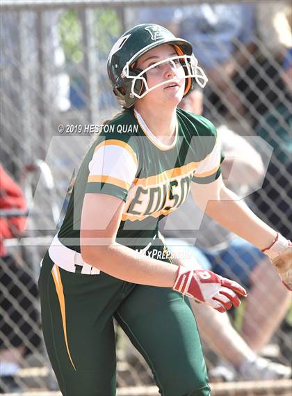 Thumbnail 3 in Edison @ Los Alamitos (Game 1) photogallery.