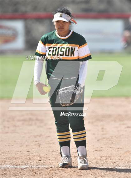 Thumbnail 3 in Edison @ Los Alamitos (Game 1) photogallery.