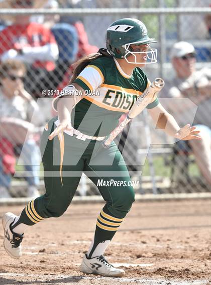 Thumbnail 1 in Edison @ Los Alamitos (Game 1) photogallery.