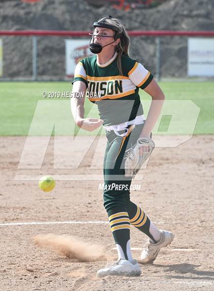 Thumbnail 3 in Edison @ Los Alamitos (Game 1) photogallery.