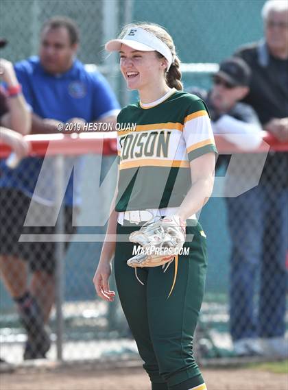 Thumbnail 2 in Edison @ Los Alamitos (Game 1) photogallery.