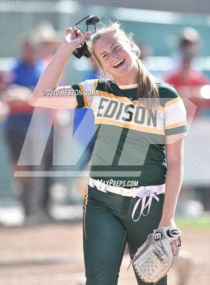 Thumbnail 1 in Edison @ Los Alamitos (Game 1) photogallery.