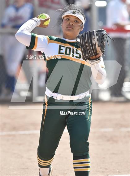 Thumbnail 2 in Edison @ Los Alamitos (Game 1) photogallery.