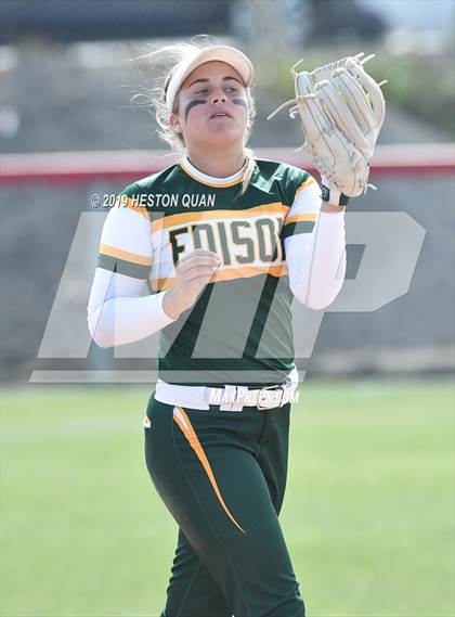Thumbnail 2 in Edison @ Los Alamitos (Game 1) photogallery.