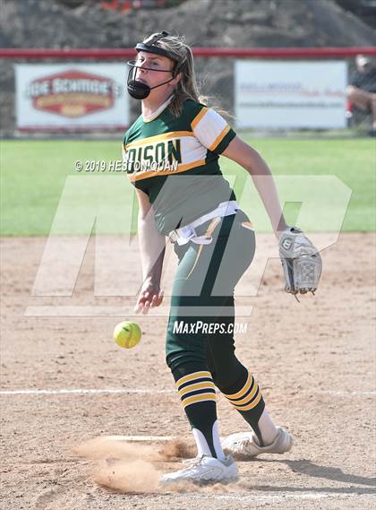 Thumbnail 3 in Edison @ Los Alamitos (Game 1) photogallery.