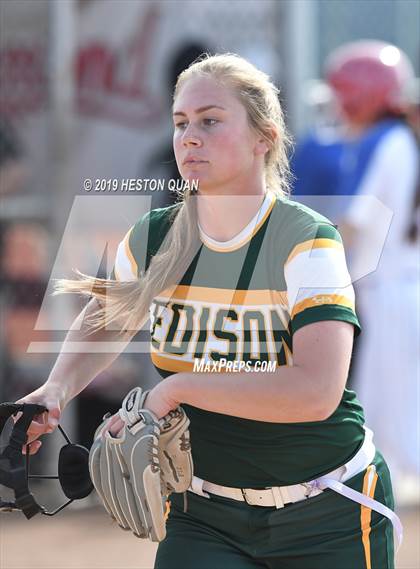 Thumbnail 2 in Edison @ Los Alamitos (Game 1) photogallery.