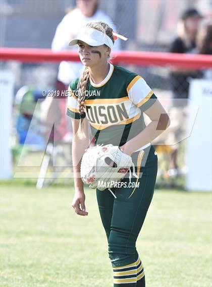 Thumbnail 2 in Edison @ Los Alamitos (Game 1) photogallery.