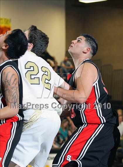 Thumbnail 2 in Sierra Vista @ Golden Valley (CIF SS Playoffs) photogallery.