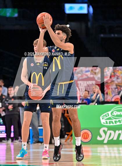 Thumbnail 2 in McDonald's All American Games (Jamfest Shootout)   photogallery.