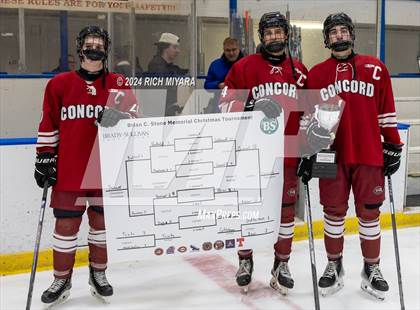 Thumbnail 2 in Concord vs Exeter (Brian C Stone Christmas Tournament) photogallery.