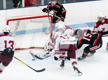 Thumbnail 3 in Pope Francis vs Arlington (MIAA Division 1A play-In) photogallery.