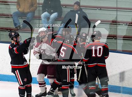 Thumbnail 1 in Pope Francis vs Arlington (MIAA Division 1A play-In) photogallery.