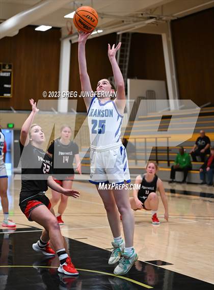 Thumbnail 2 in Foothill @ Branson (CIF  NorCal State D3 Playoff) photogallery.