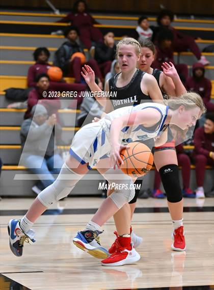 Thumbnail 2 in Foothill @ Branson (CIF  NorCal State D3 Playoff) photogallery.