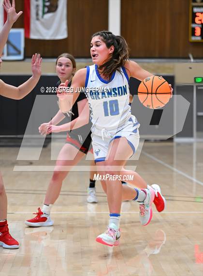 Thumbnail 3 in Foothill @ Branson (CIF  NorCal State D3 Playoff) photogallery.
