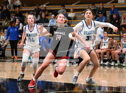 Thumbnail 3 in Foothill @ Branson (CIF  NorCal State D3 Playoff) photogallery.