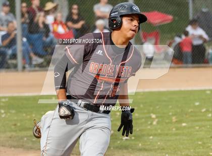 Thumbnail 3 in Orange Vista @ Lutheran (CIF SS D7 Quarterfinal) photogallery.