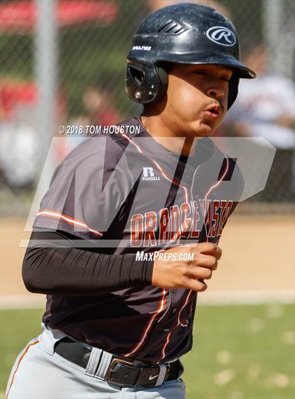 Thumbnail 3 in Orange Vista @ Lutheran (CIF SS D7 Quarterfinal) photogallery.
