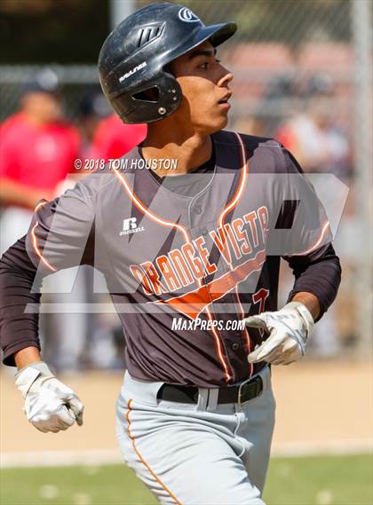 Thumbnail 2 in Orange Vista @ Lutheran (CIF SS D7 Quarterfinal) photogallery.