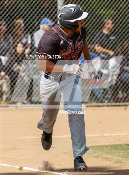 Thumbnail 3 in Orange Vista @ Lutheran (CIF SS D7 Quarterfinal) photogallery.