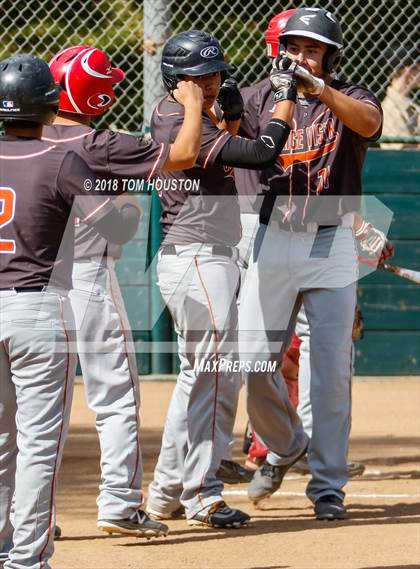 Thumbnail 2 in Orange Vista @ Lutheran (CIF SS D7 Quarterfinal) photogallery.