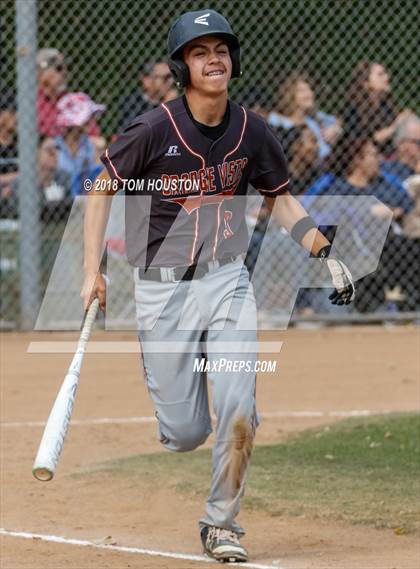 Thumbnail 3 in Orange Vista @ Lutheran (CIF SS D7 Quarterfinal) photogallery.