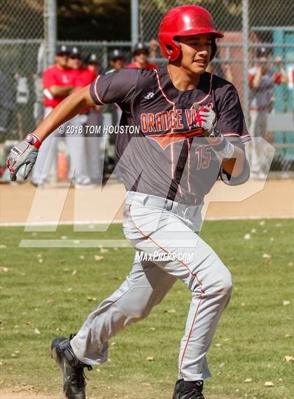 Thumbnail 2 in Orange Vista @ Lutheran (CIF SS D7 Quarterfinal) photogallery.