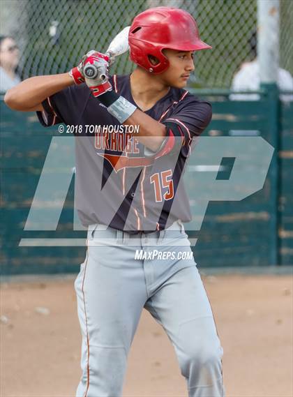 Thumbnail 3 in Orange Vista @ Lutheran (CIF SS D7 Quarterfinal) photogallery.