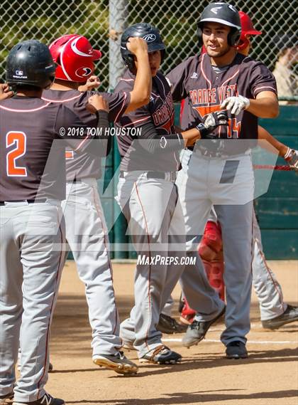 Thumbnail 3 in Orange Vista @ Lutheran (CIF SS D7 Quarterfinal) photogallery.