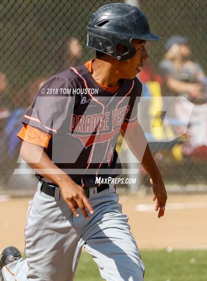 Thumbnail 2 in Orange Vista @ Lutheran (CIF SS D7 Quarterfinal) photogallery.
