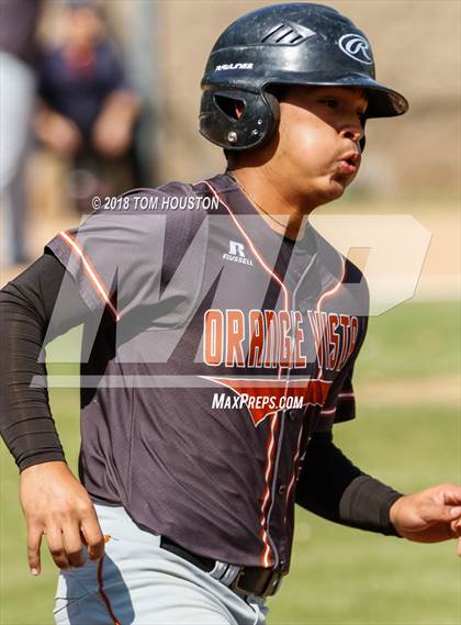Thumbnail 2 in Orange Vista @ Lutheran (CIF SS D7 Quarterfinal) photogallery.