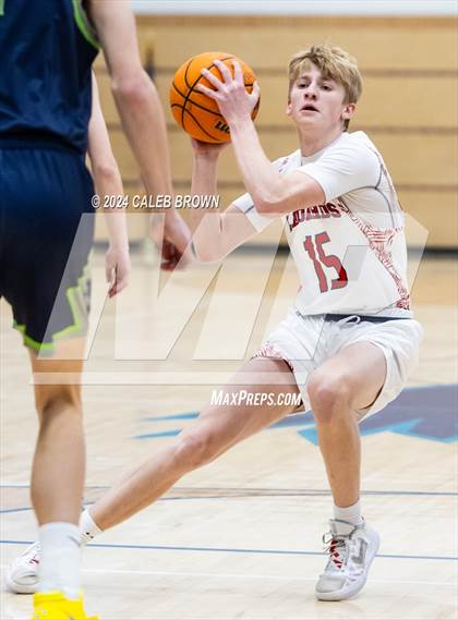 Thumbnail 3 in Timpanogos vs. East (Juan Diego's Eagle Holiday Shootout) photogallery.
