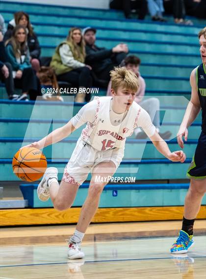 Thumbnail 3 in Timpanogos vs. East (Juan Diego's Eagle Holiday Shootout) photogallery.