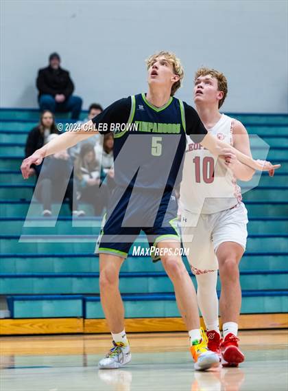 Thumbnail 1 in Timpanogos vs. East (Juan Diego's Eagle Holiday Shootout) photogallery.