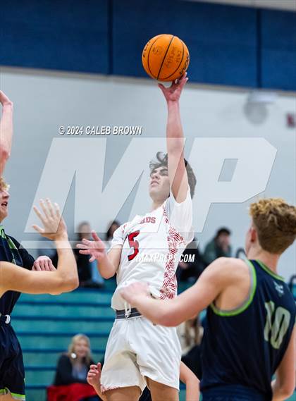 Thumbnail 3 in Timpanogos vs. East (Juan Diego's Eagle Holiday Shootout) photogallery.
