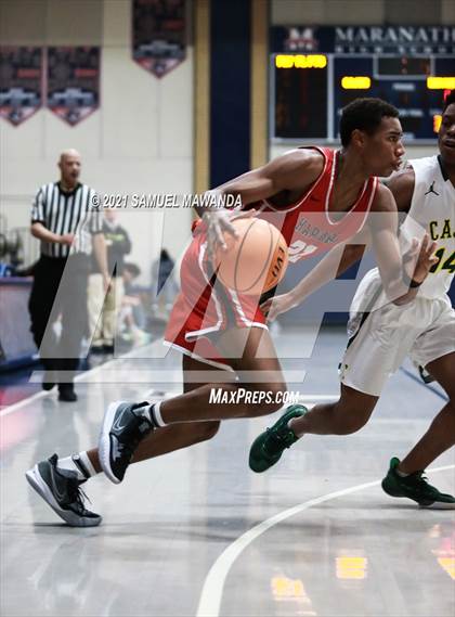 Thumbnail 1 in Harvard-Westlake vs Cajon (19th Annual Rose City Roundball classic Final) photogallery.