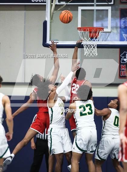 Thumbnail 2 in Harvard-Westlake vs Cajon (19th Annual Rose City Roundball classic Final) photogallery.
