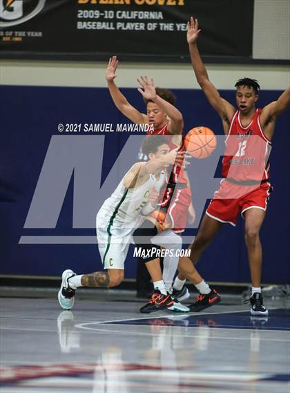 Thumbnail 3 in Harvard-Westlake vs Cajon (19th Annual Rose City Roundball classic Final) photogallery.