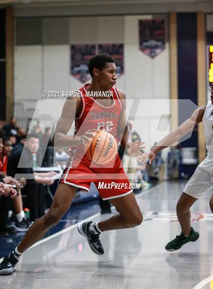 Thumbnail 2 in Harvard-Westlake vs Cajon (19th Annual Rose City Roundball classic Final) photogallery.