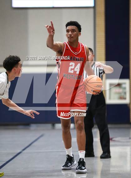 Thumbnail 1 in Harvard-Westlake vs Cajon (19th Annual Rose City Roundball classic Final) photogallery.