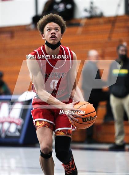 Thumbnail 2 in Harvard-Westlake vs Cajon (19th Annual Rose City Roundball classic Final) photogallery.
