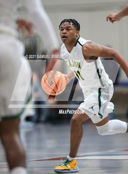 Thumbnail 3 in Harvard-Westlake vs Cajon (19th Annual Rose City Roundball classic Final) photogallery.