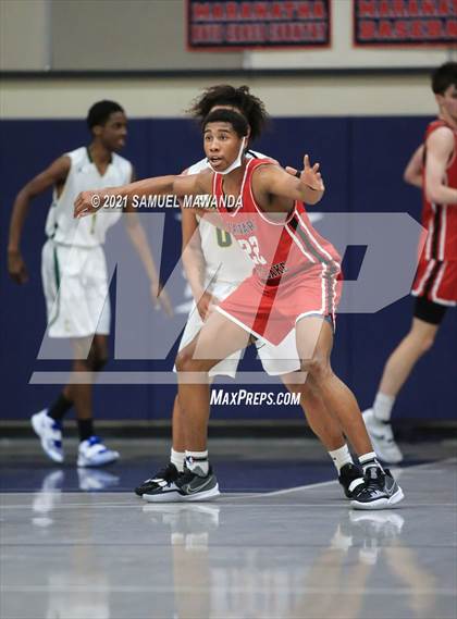 Thumbnail 1 in Harvard-Westlake vs Cajon (19th Annual Rose City Roundball classic Final) photogallery.