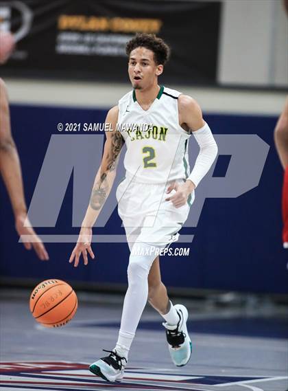 Thumbnail 2 in Harvard-Westlake vs Cajon (19th Annual Rose City Roundball classic Final) photogallery.
