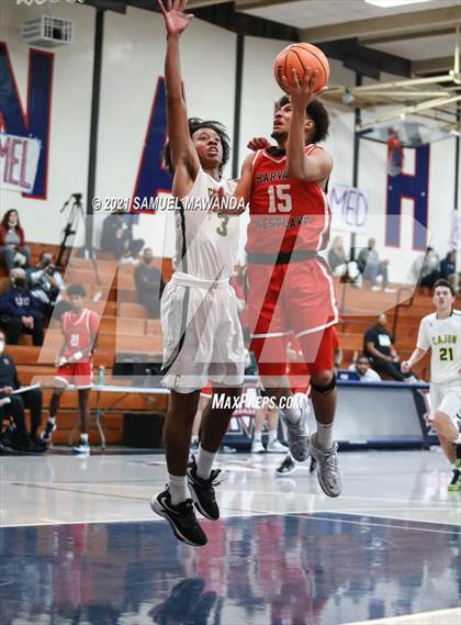 Thumbnail 3 in Harvard-Westlake vs Cajon (19th Annual Rose City Roundball classic Final) photogallery.
