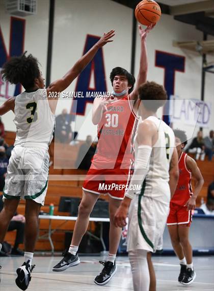 Thumbnail 3 in Harvard-Westlake vs Cajon (19th Annual Rose City Roundball classic Final) photogallery.
