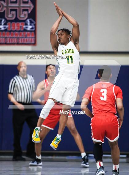 Thumbnail 3 in Harvard-Westlake vs Cajon (19th Annual Rose City Roundball classic Final) photogallery.