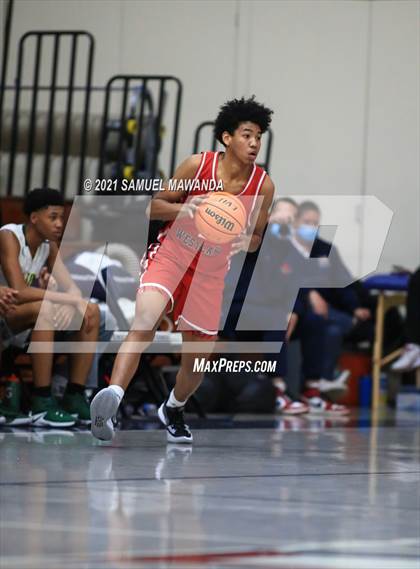 Thumbnail 1 in Harvard-Westlake vs Cajon (19th Annual Rose City Roundball classic Final) photogallery.